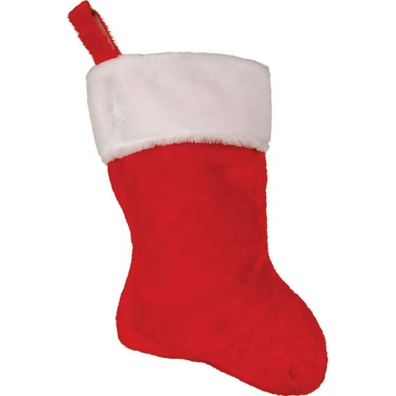 amscan 370004 Santa Felt Stocking 1 Piece Christmas Decoration