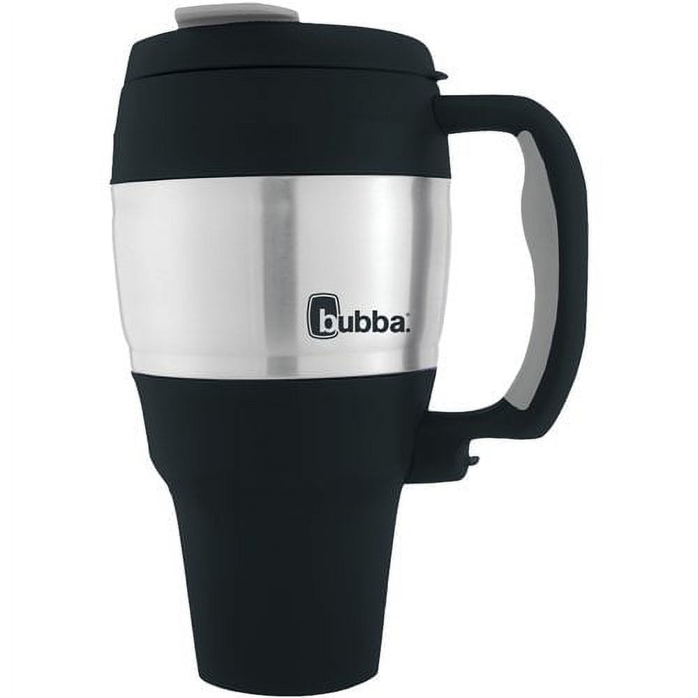 bubba Classic Stainless Steel Mug with Handle Black, 34 fl oz.