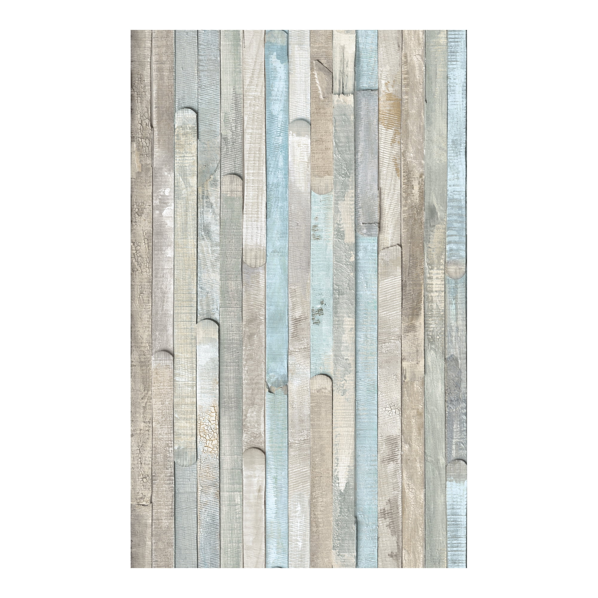 d-c-fix 96407 Beach Wood Self Adhesive Decor Film, 17" x 78", 4-Pack with Applicator