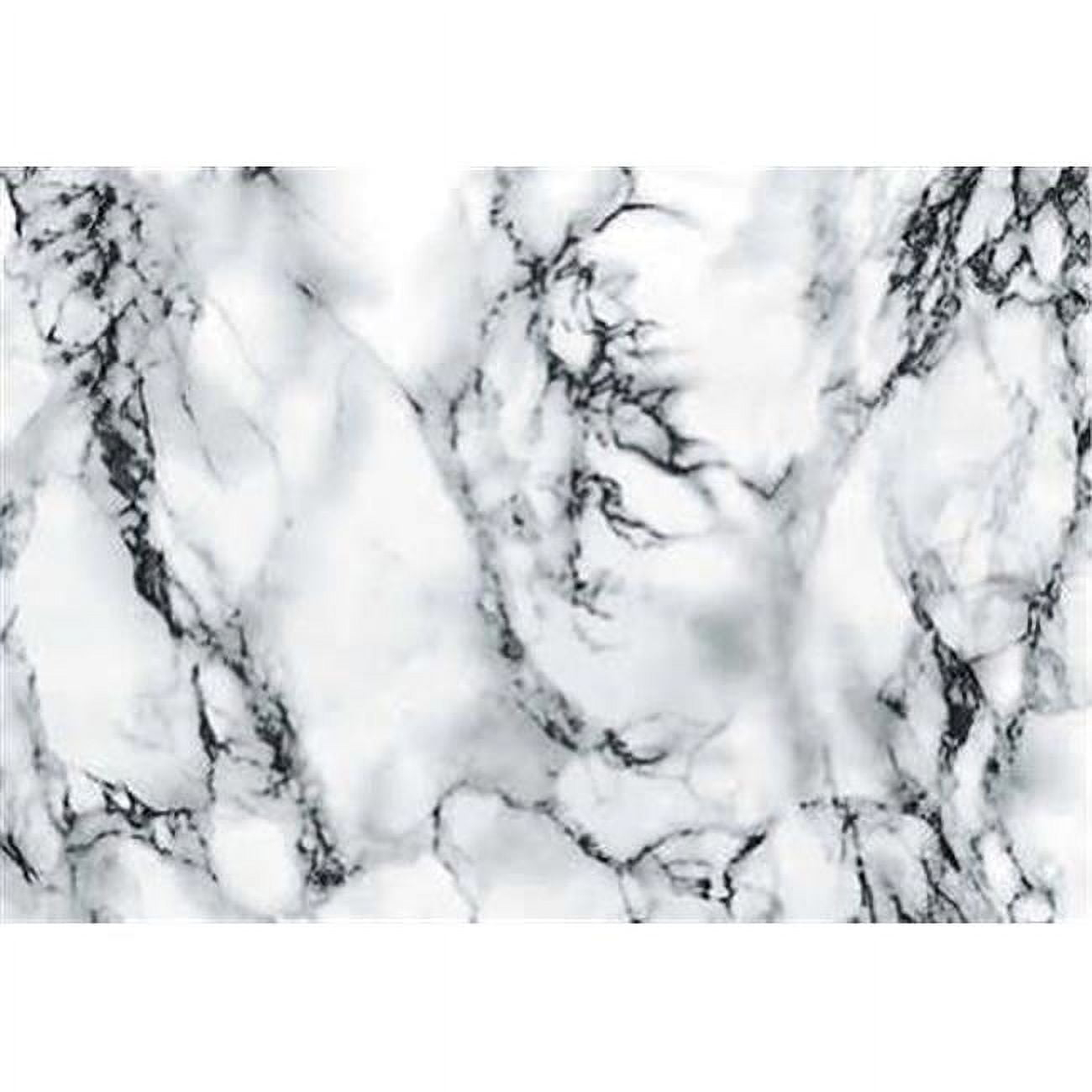 Dc-fix 346-8031 26 x 78 in. Decorative Self Adhesive Film, Marble White
