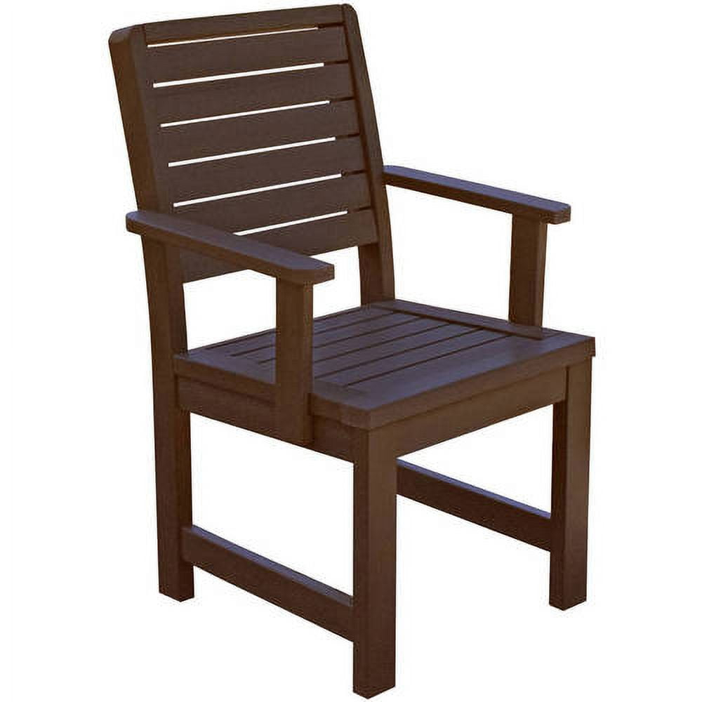 Highwood Weatherly Dining Chair - Dining Height, Outdoor, Eco-friendly, Synthetic Wood
