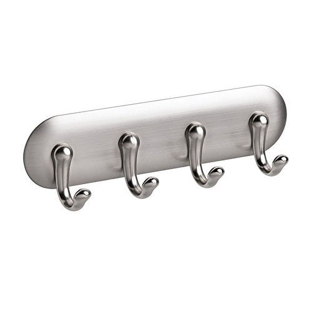 Inter-Design 54470 York Self Adhesive Small Key Rack