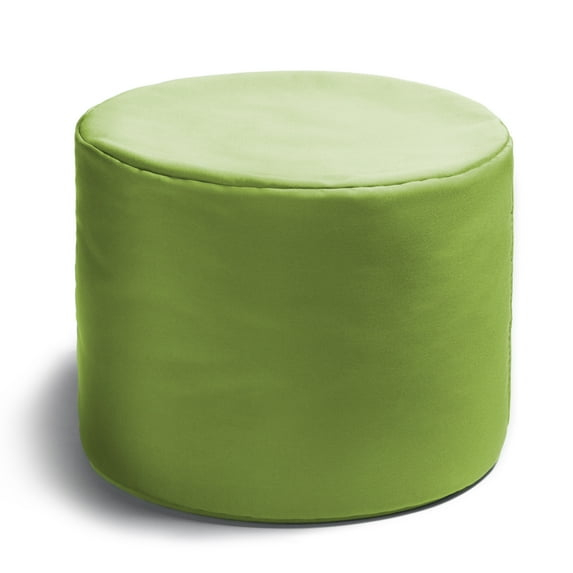 Jaxx Spring Indoor / Outdoor Bean Bag Pouf Ottoman, Lime