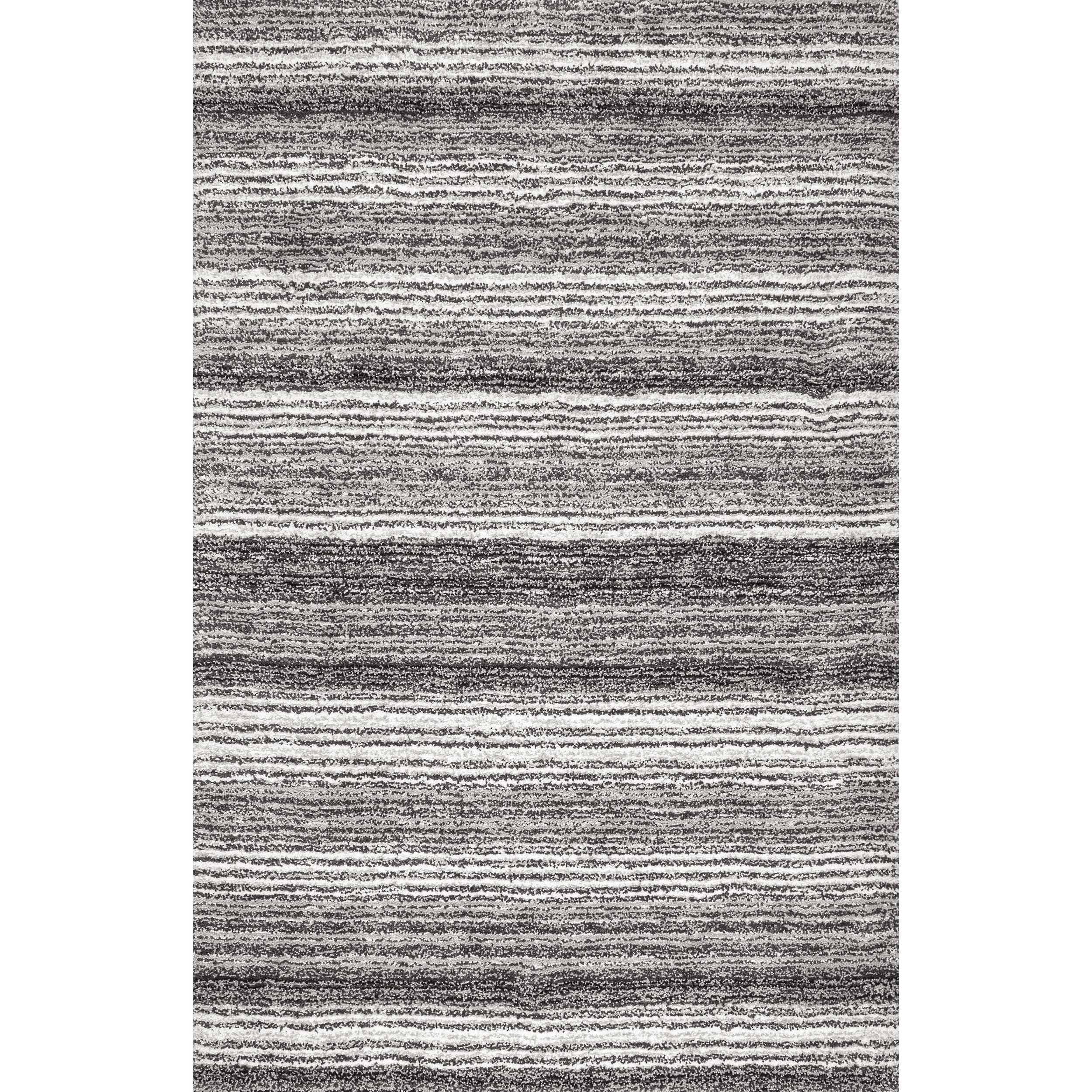 nuLOOM Classie Hand Tufted Shag Accent Rug, 3' x 5', Gray Multi