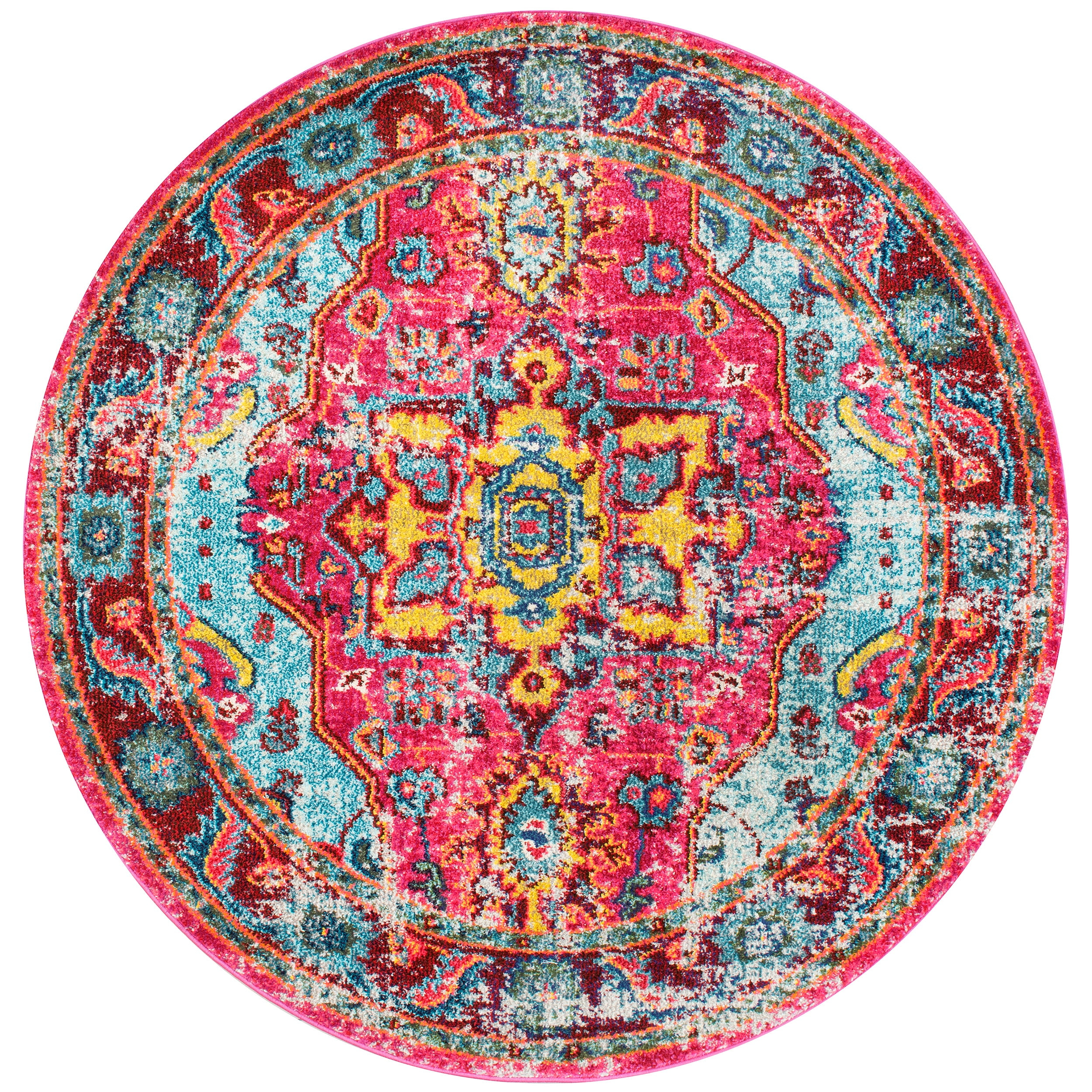 nuLOOM Corbett Vintage Boho Area Rug, 7' 10", Multi