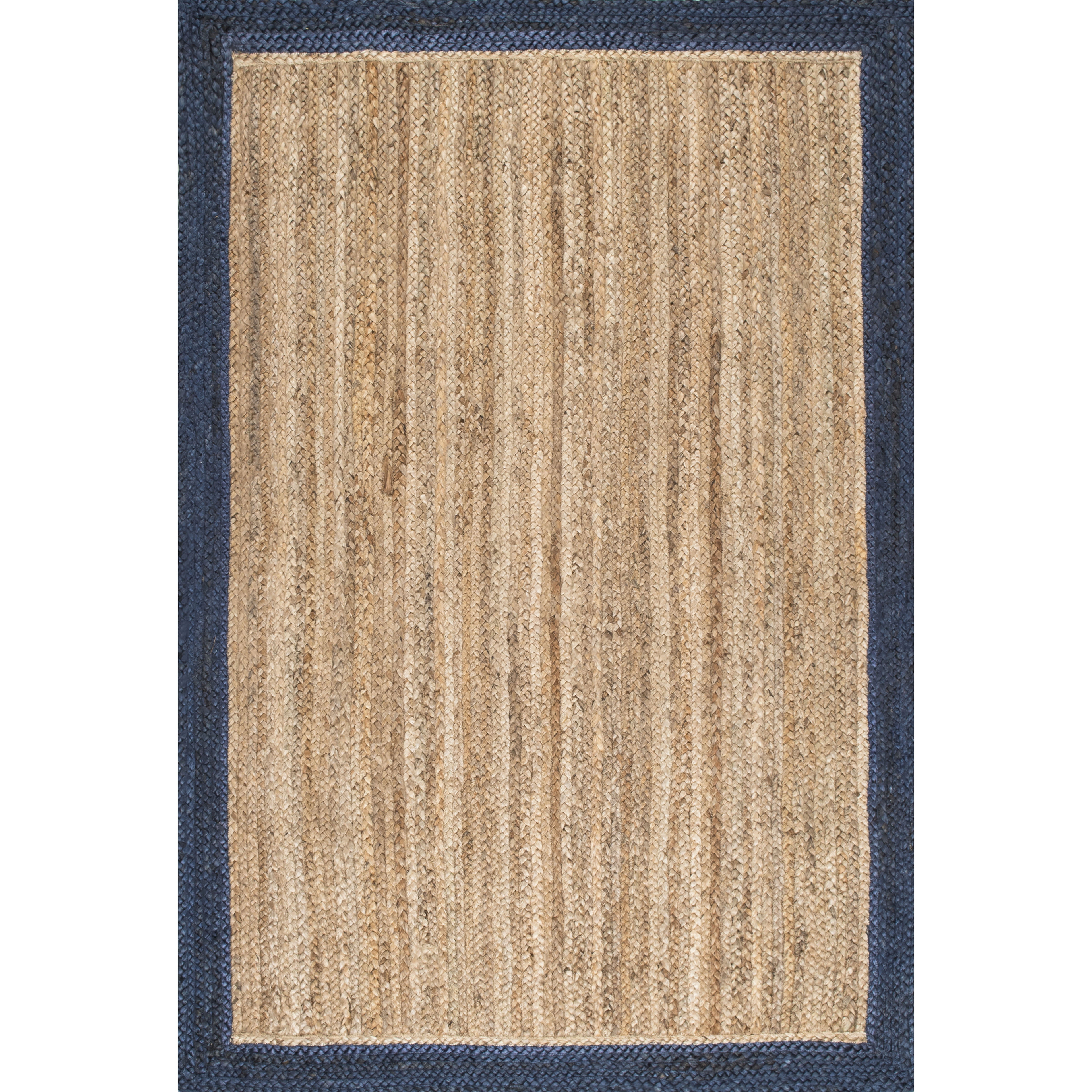 nuLOOM Eleonora Casual Jute Area Rug, 3' x 5', Eleonora Dark Blue