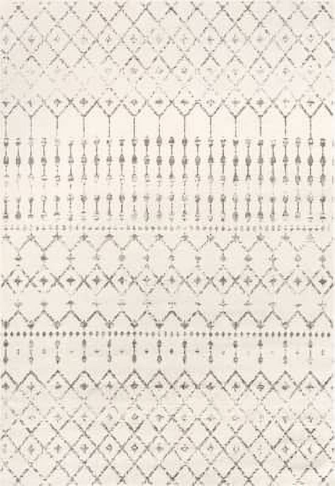 nuLOOM Moroccan Blythe Grey 2' x 3' Transitional Area Rug