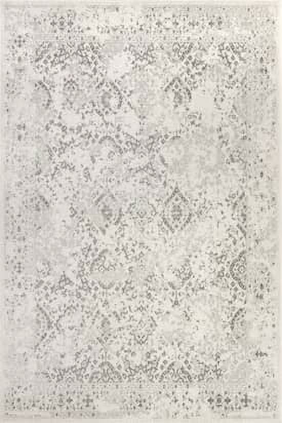 nuLOOM Odell Faded Vintage Ivory 3' x 5' Vintage Area Rug
