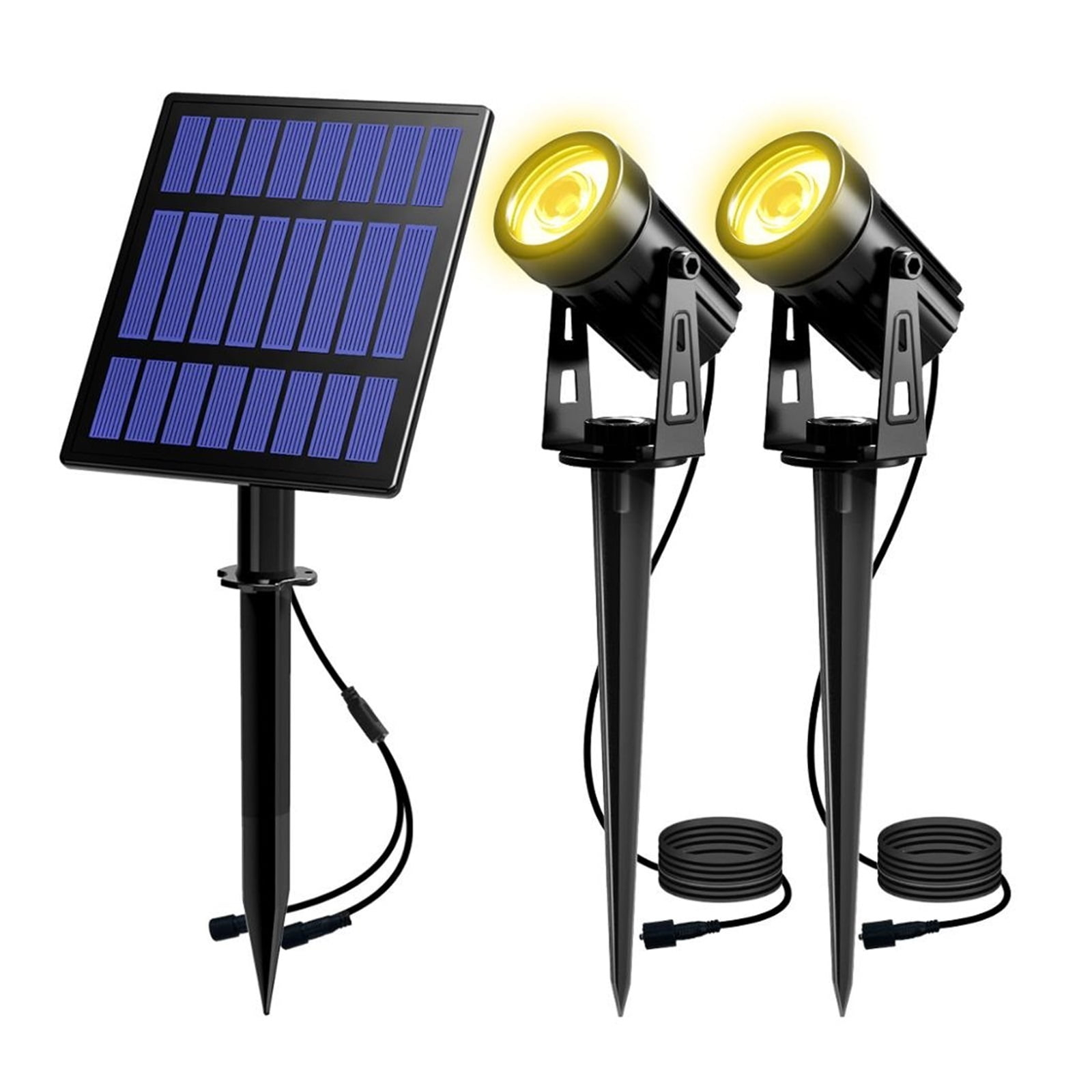 outdoors Solar Spotlights IP65 LED Lights Outdoor Landscaped Courtyard Garden Solar lamp