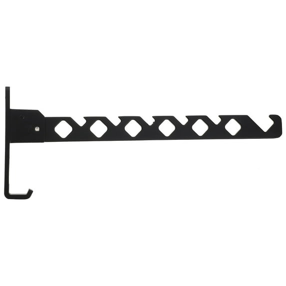 unbranded Clothes Drying Hanger 34.00X13.00X2.70CM Black