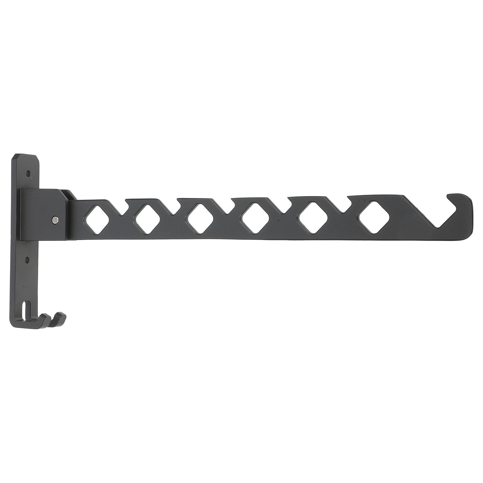 unbranded Clothes Drying Hanger 34.00X13.00X2.70CM Black