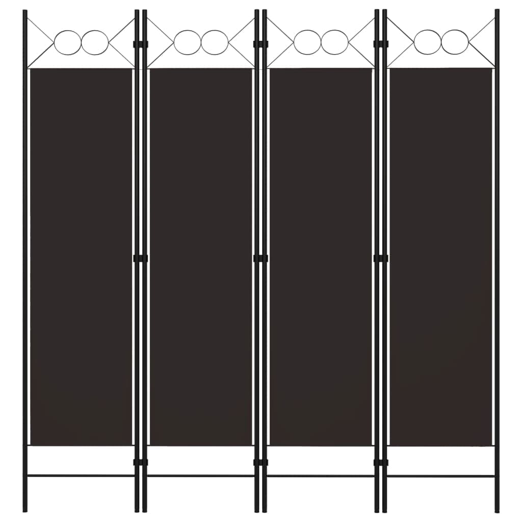 vidaXL Room Divider Freestanding Folding Privacy Screen for Room Separation