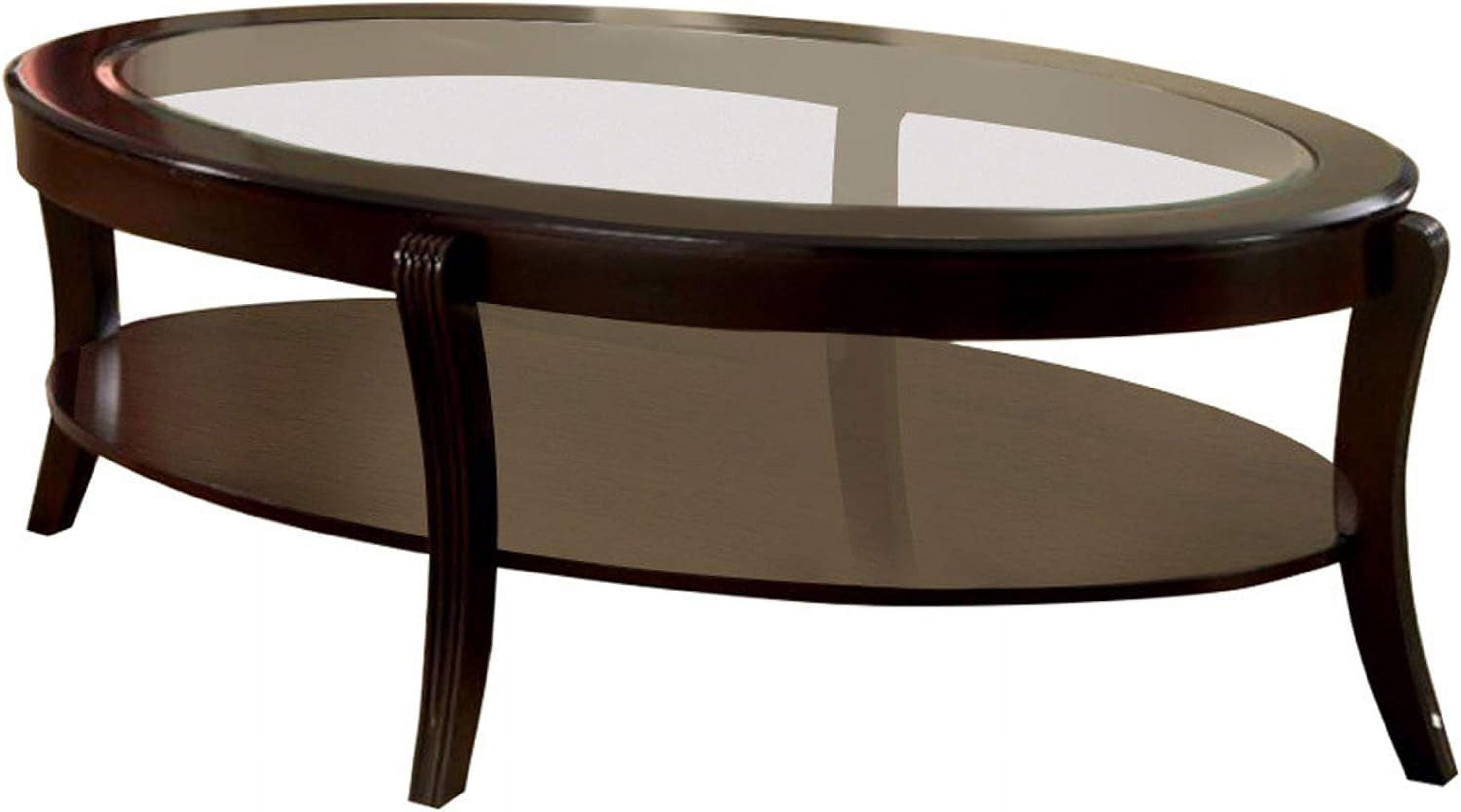xrboomlife   Brown Finley Contemporary Coffee Table