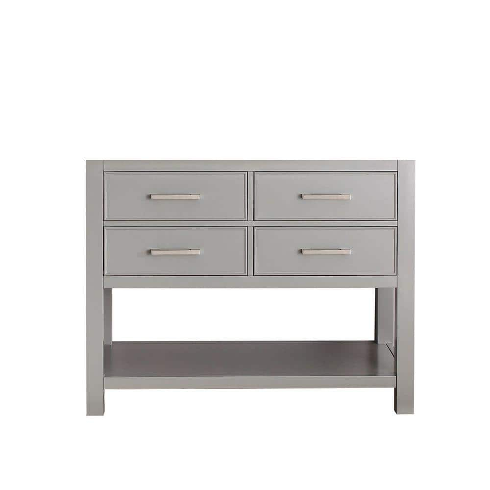 Avanity Brooks-V42 Brooks 42" Single Free Standing Wood Vanity Cabinet Only - Grey