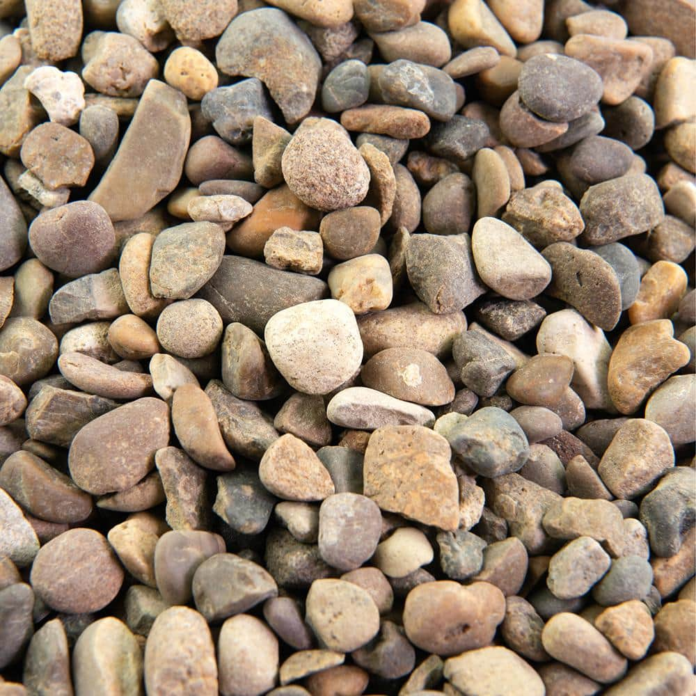 Landscape Rock & Pea Gravel, Decorative Garden Stones for Landscaping 3/8"