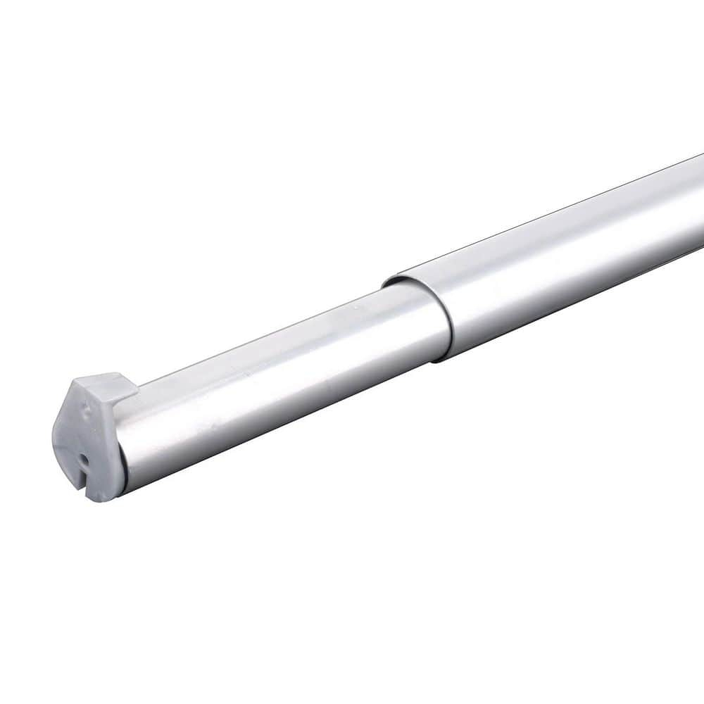 John Sterling Closet Pole,Platinum,48 in L PB0022-30/48