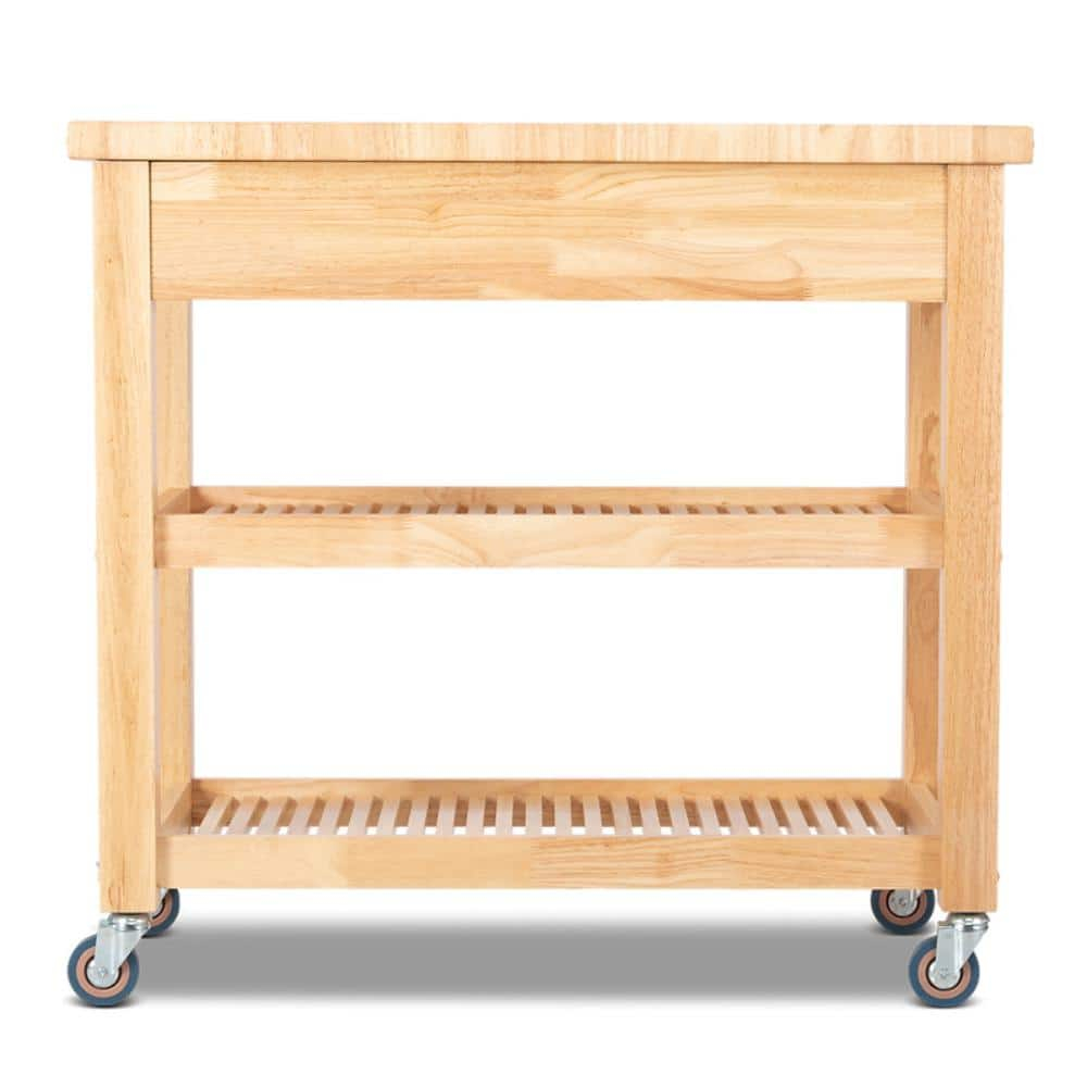 Chris & Chris  Pro Chef Work Station Natural All Wood Beige