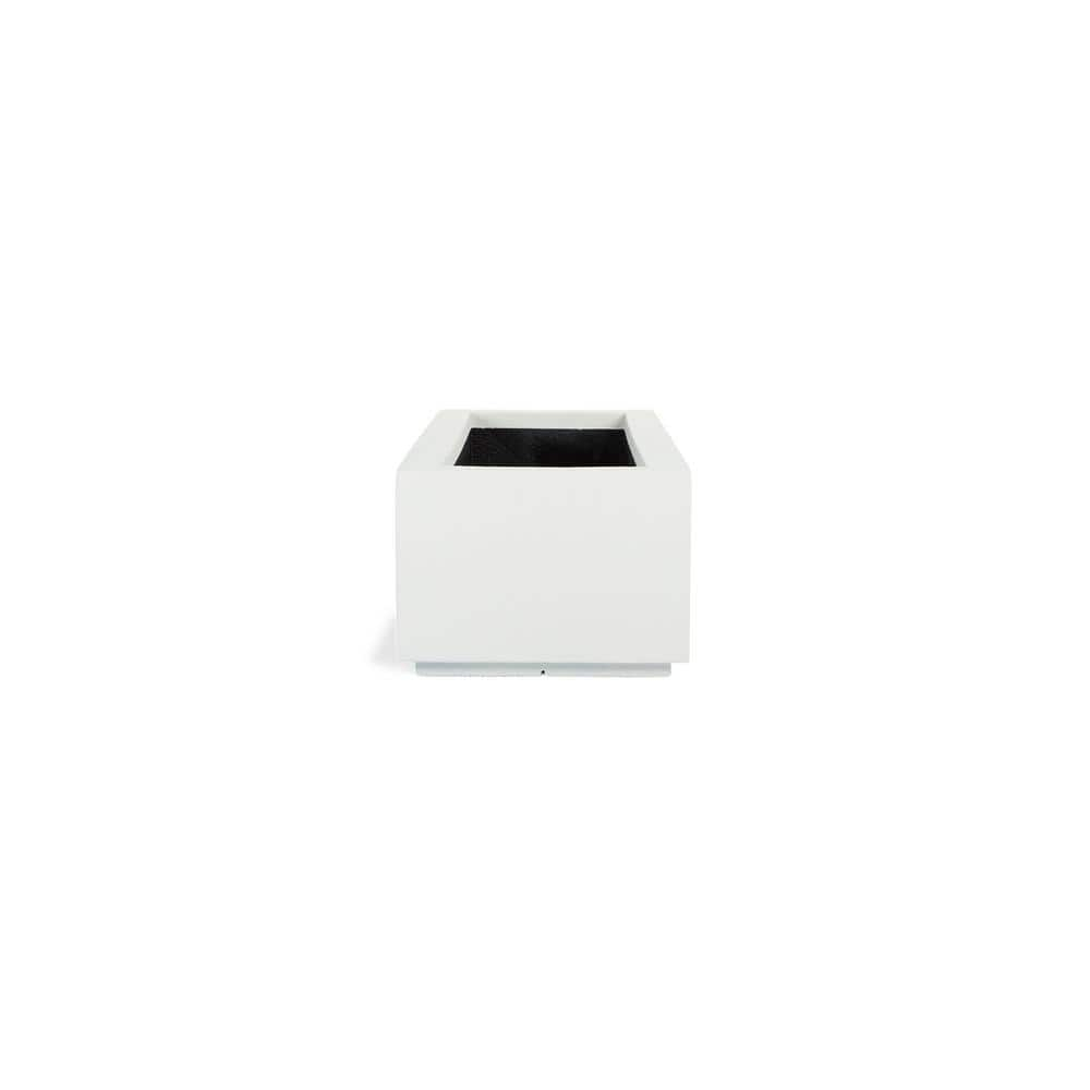 Riviera Short 46 in. x 12 in. White Trough