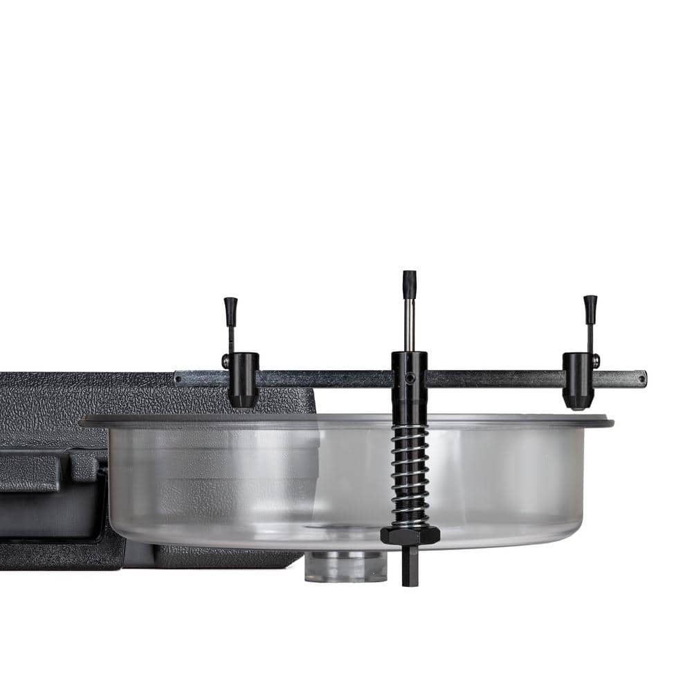 Jonard Tools AHC-10, Professional Grade Round Hole Saw Cutter, Includes Dust Shield and Case, Cuts Plywood Plasterboard Sheetrock Acrylic Up to 1 1/16” Thick, Adjustable Hole Size 2.2” to 10”, Silver