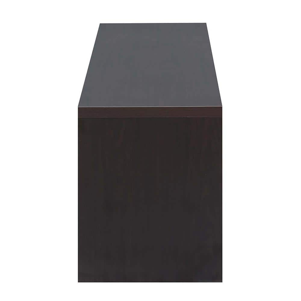 Convenience Concepts Lexington 60 inch TV Stand with Storage Cabinets and Shelves, Espresso