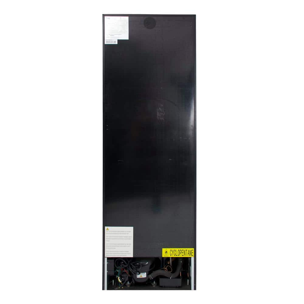 Avanti Wine Cooler Designer Series Freestanding Single-Zone Chiller, 176-Bottle Capacity with Wooden Pull-Out Shelves Double-Pane Reversible Glass Door, LED Display, 23.5-Inch, Stainless Steel