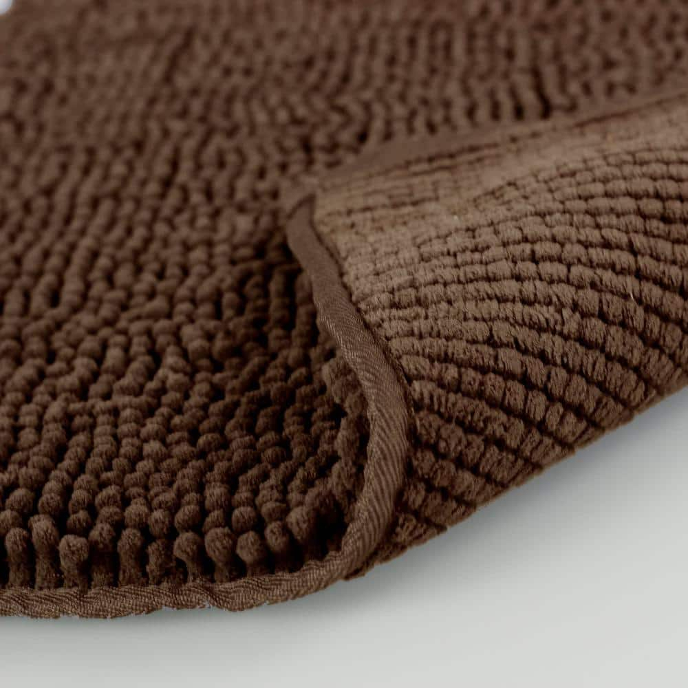 Resort Collection Chenille Plush Loop Bath Mats, 2-Piece Set