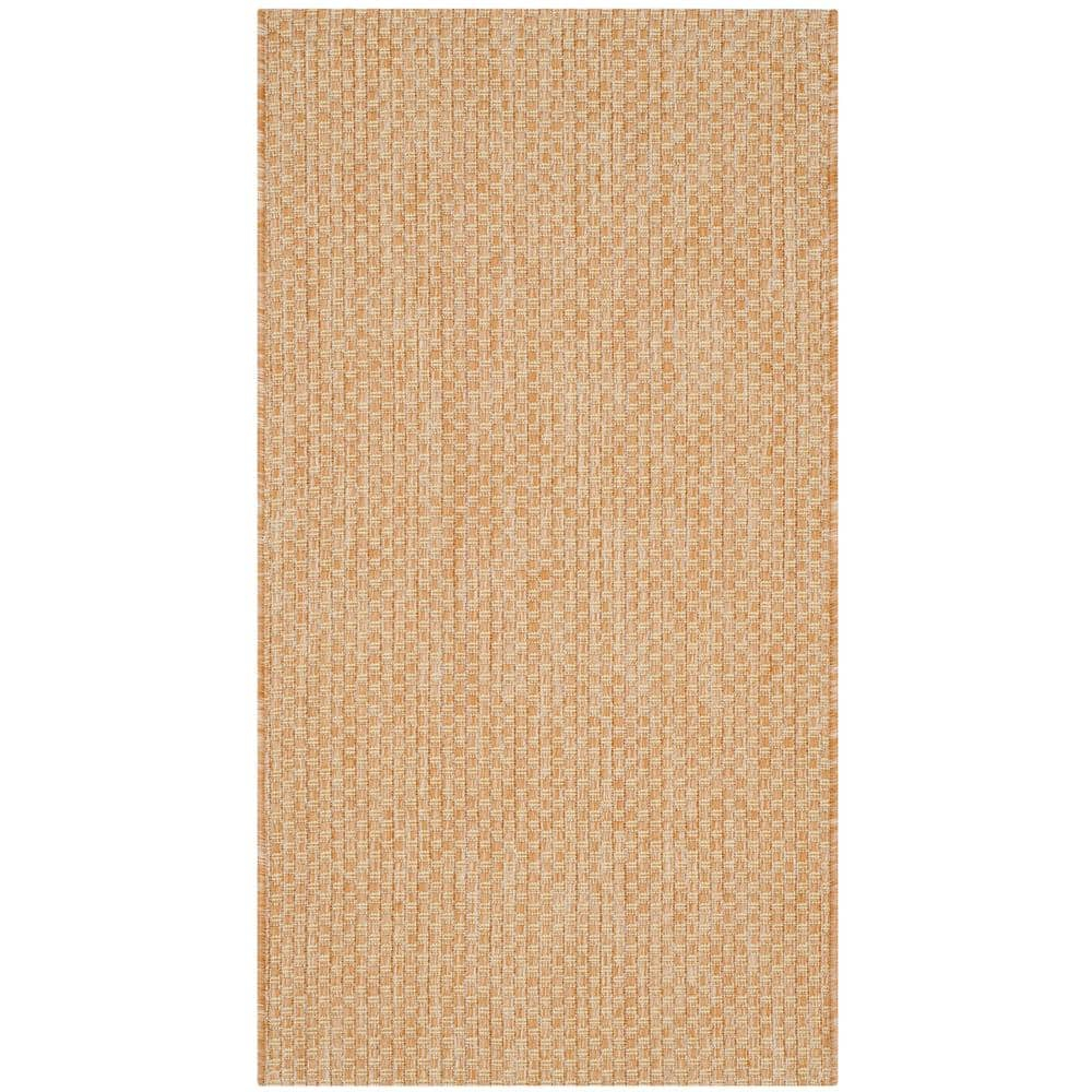 Courtyard CY8521 Power Loomed Indoor/Outdoor Accent Rug - Natural/Cream - 2'x3'7" - Safavieh.