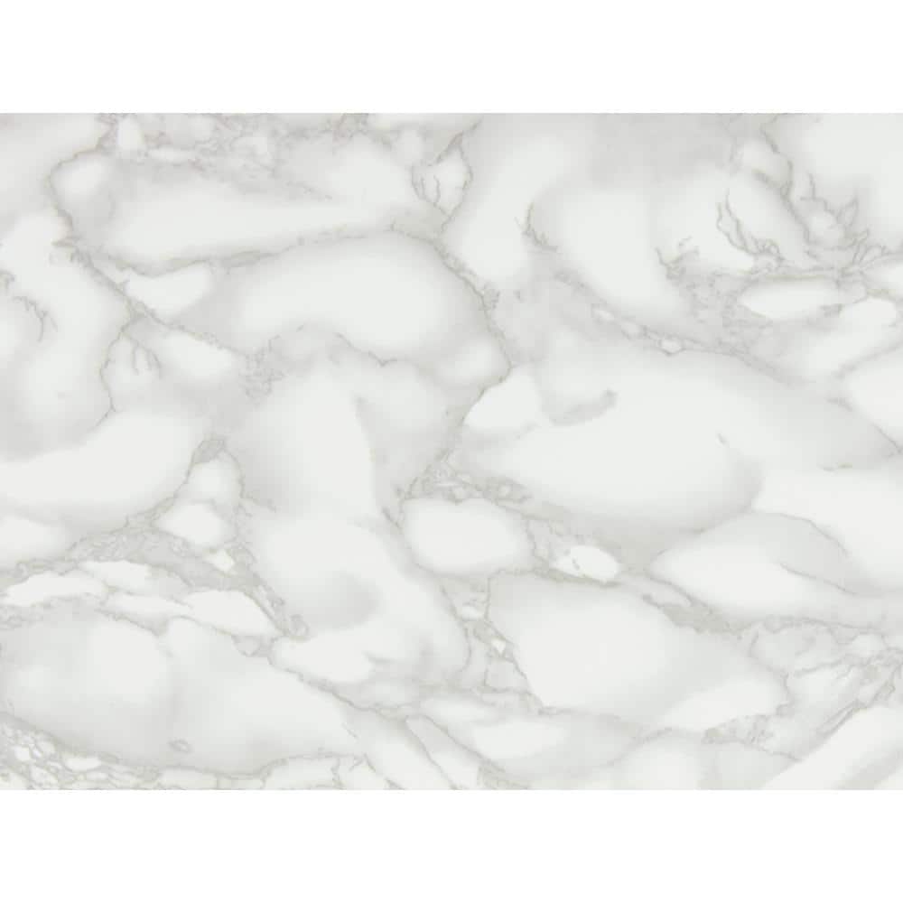 Fablon FAB10099 590 x 17.71 in. Marble White Adhesive Film