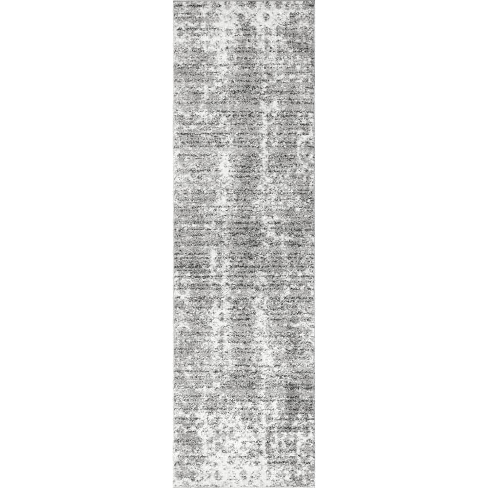 nuLOOM Misty Shades Deedra Runner Rug, 2' 5" x 9' 5", Gray