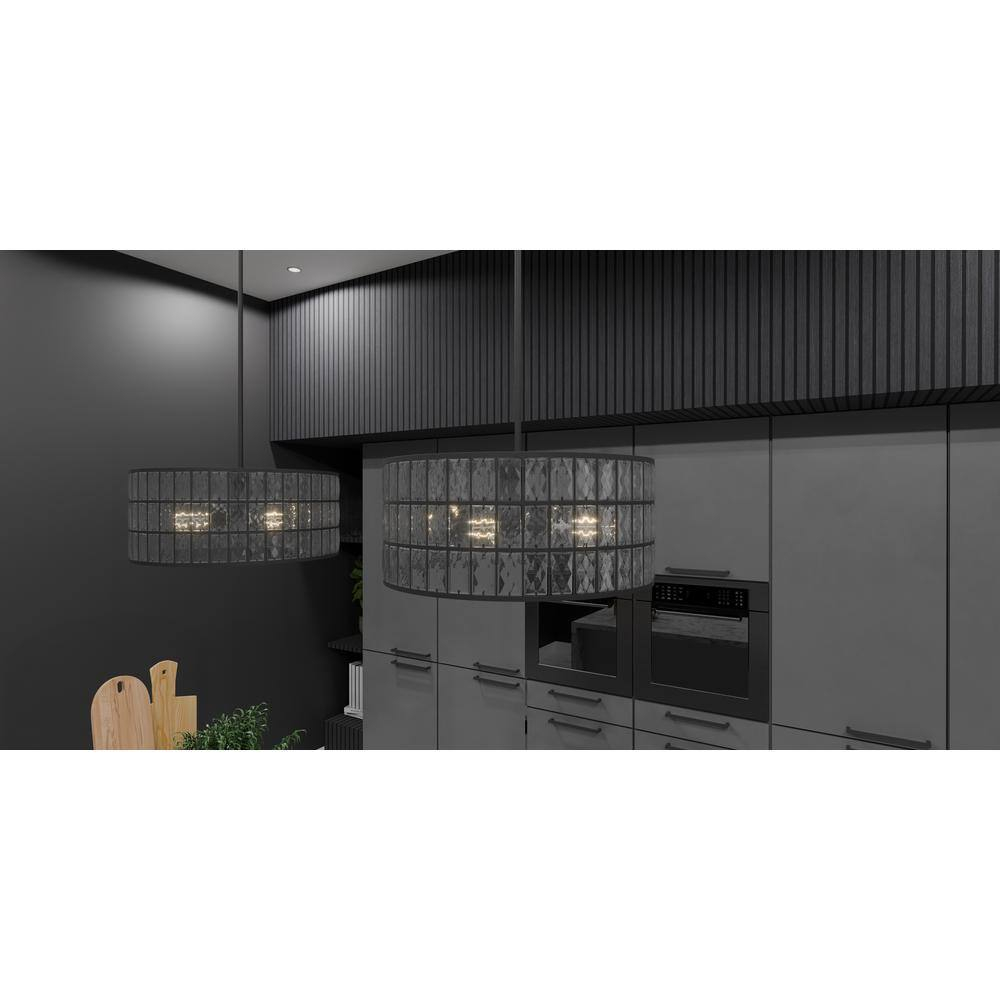 Quoizel Lighting Gibson 4 - Light Pendant in  Matte Black