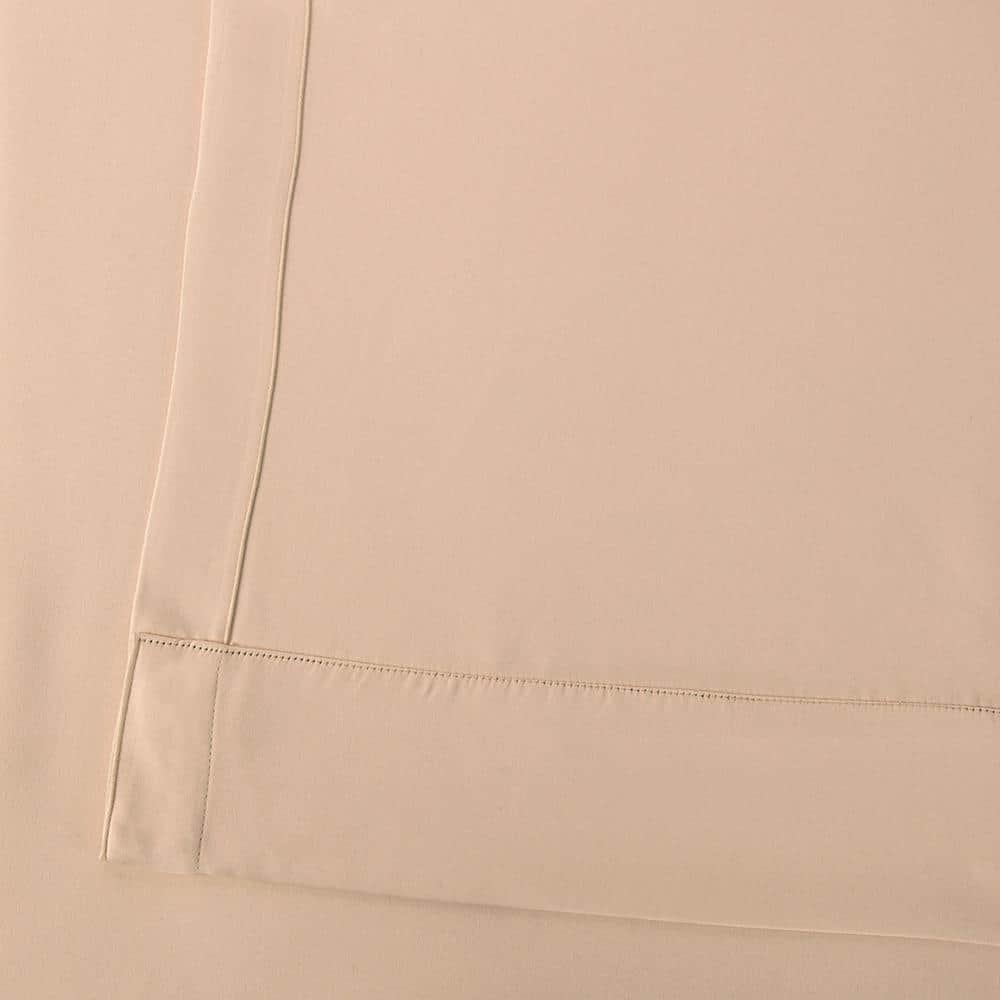 Bellini Peach Polyester Blackout Curtain Panel - 50 in. W x 84 in. L