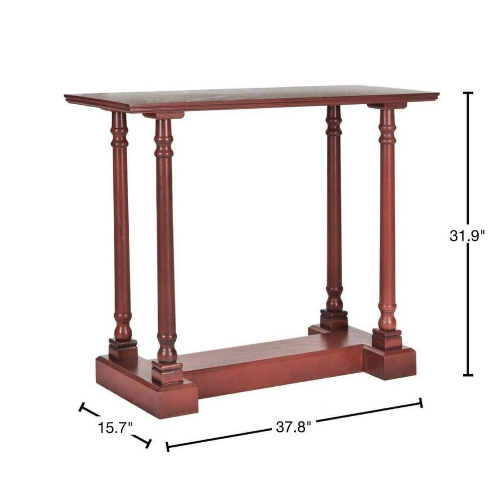 Safavieh American Homes Collection Regan Red Console TableTable