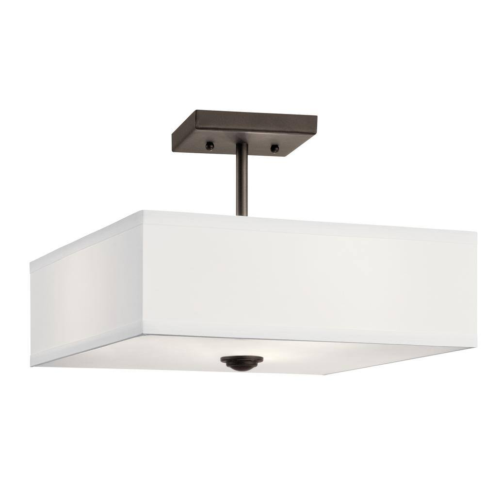Kichler Lighting Shailene 3 - Light Semi-Flush Mount in  Olde Bronze