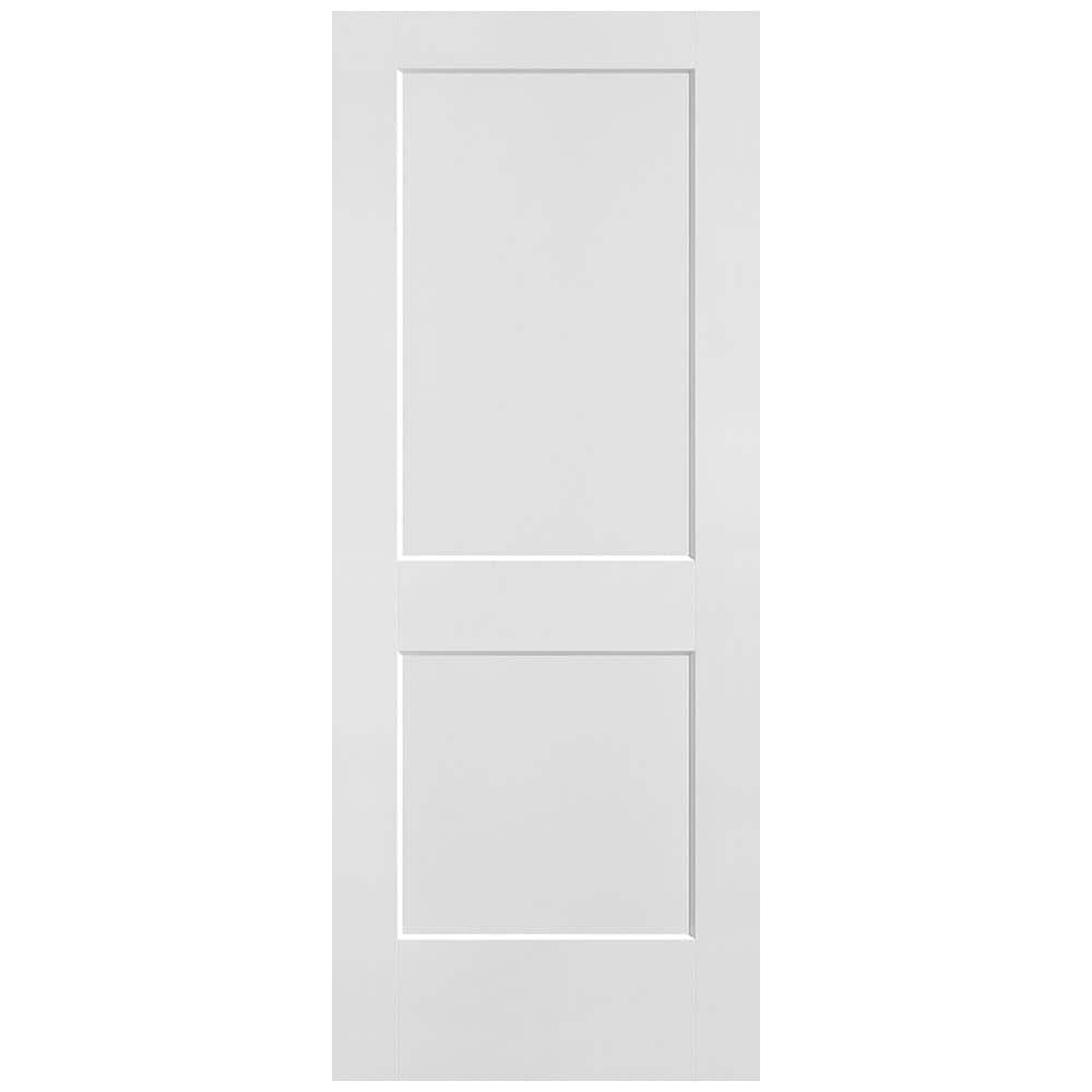 Door to Door Door Company 2 Panel Primed Shaker Style Bifold