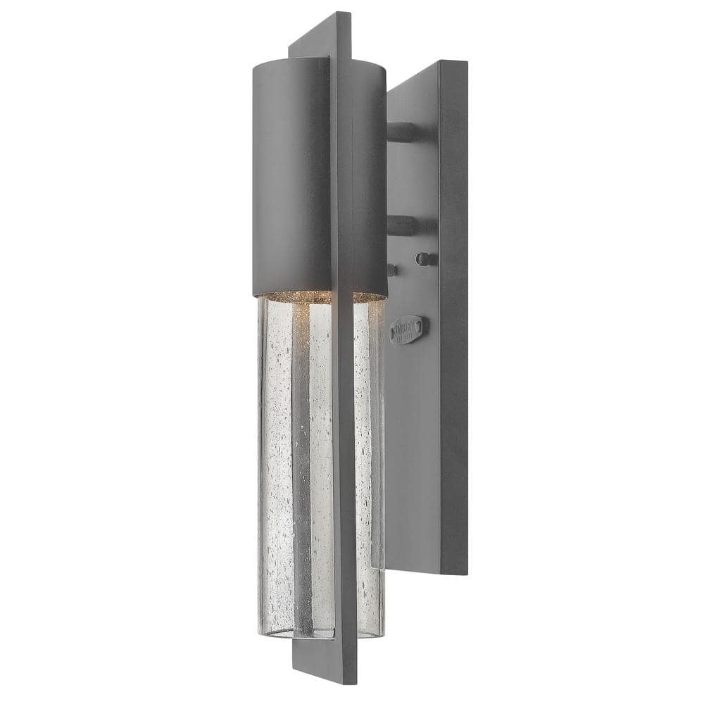 Hinkley Lighting 1326 1-Light 15-1/2" Tall Dark Sky Outdoor Wall Sconce from the Shelter Collection