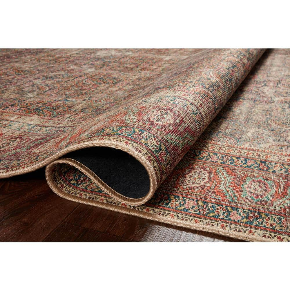 Loloi II Wynter WYN-09 Onyx / Multi Oriental Area Rug 2'-3" x 3'-9"
