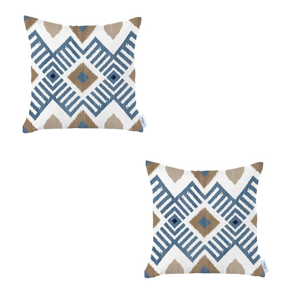 Apolena Ikat Reversible Pillow Cover (Set of 2)