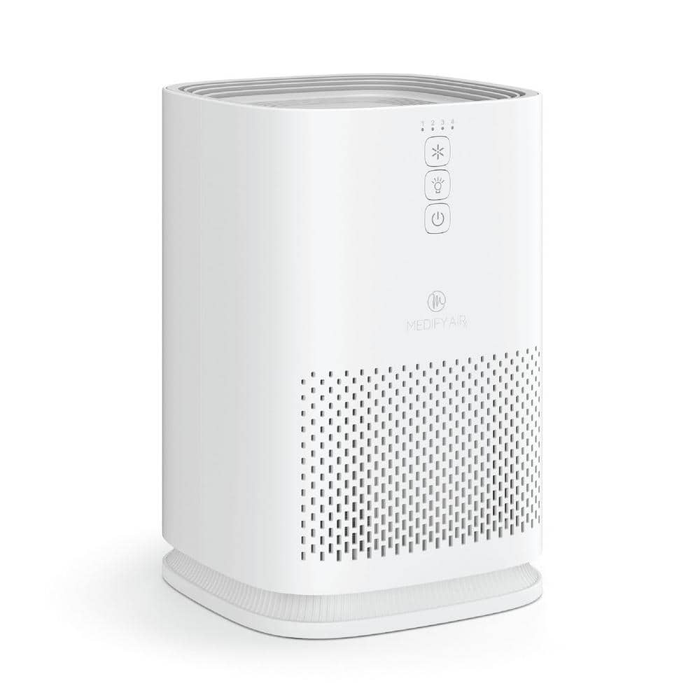 Medify Air MA-14 HEPA Air Purifier for Home Bedroom, H13 True HEPA Air Cleaner Filter - 428 Sq ft Coverage for Pets, Allergies, Pollen, Smoke, Odors