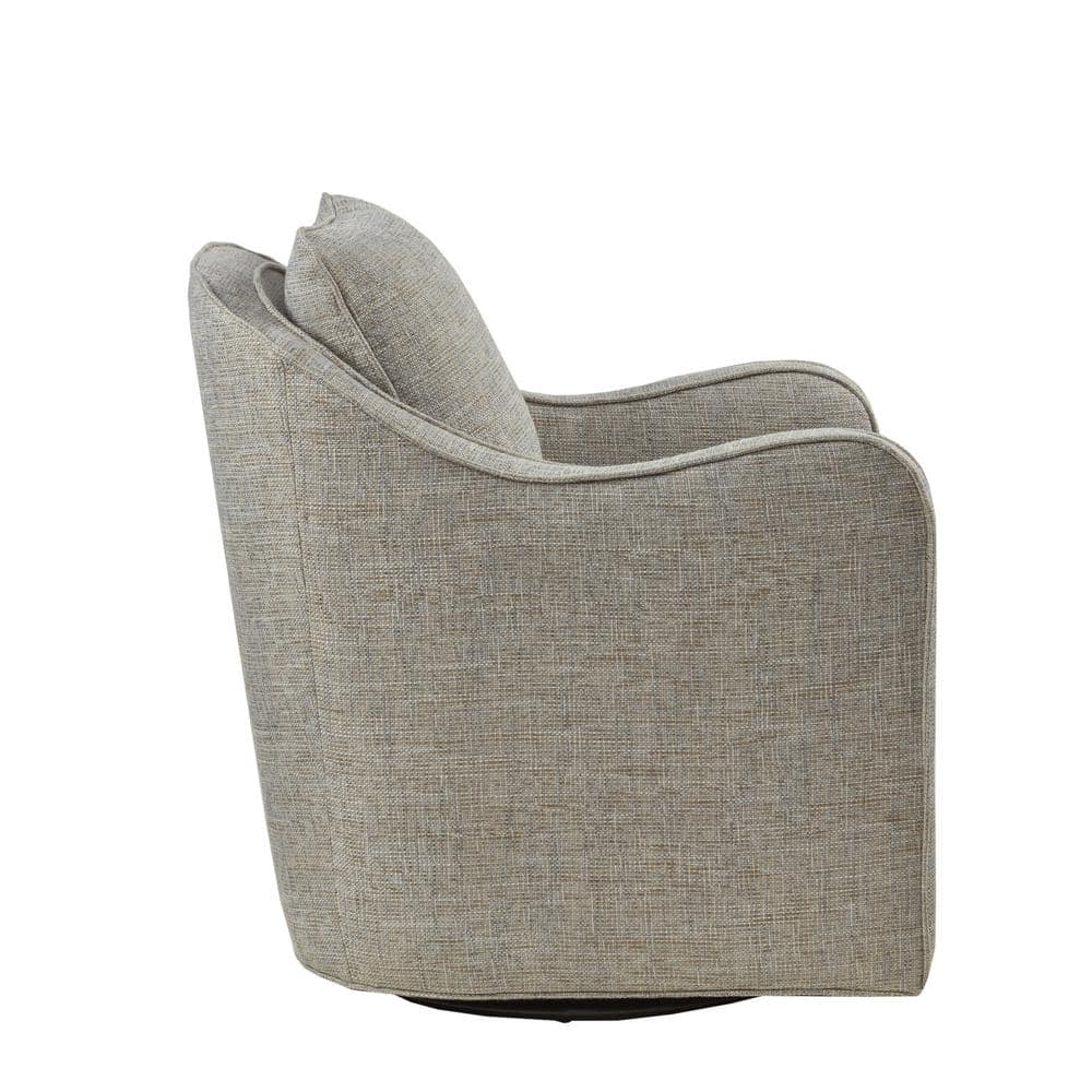Wildon Home® Brianne Wide Seat Swivel Arm Chair