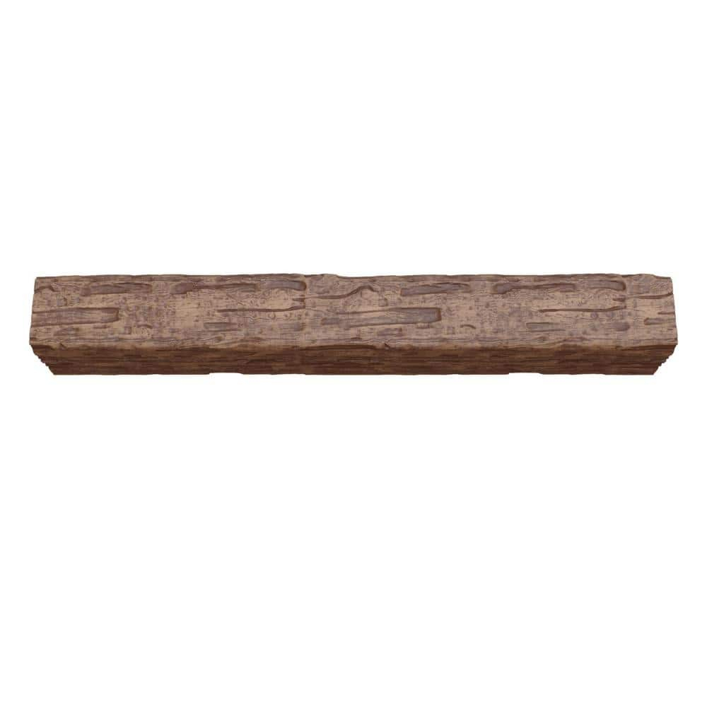 Warm Caramel Faux Wood Beam 96" Length