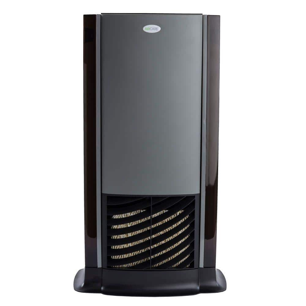 AIRCARE D46 720 Humidificador Evaporativo Tower para 1200 Pies Cuadrados, Titanio/negro