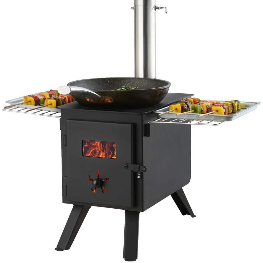 VEVOR Wood Push and turn Steel Outdoor burner