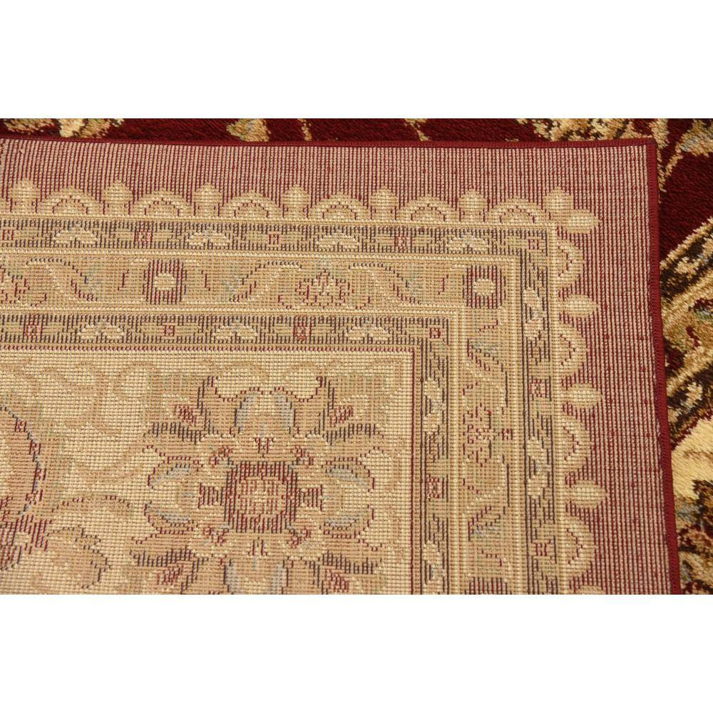 Unique Loom Voyage Collection Traditional Oriental Classic Intricate Design Area Rug (8' 0 x 11' 4 Rectangular, Red/Gold)