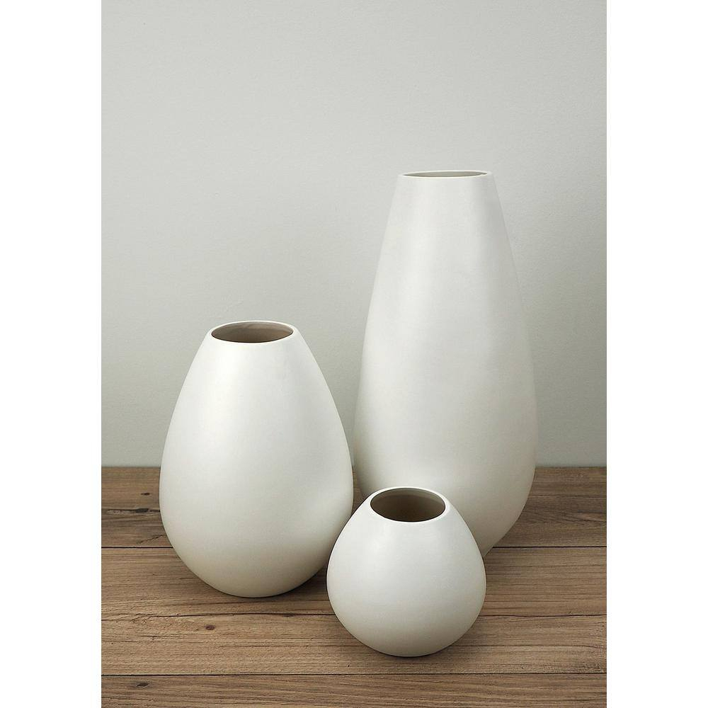 Drop Wide Medium Ceramic Vase