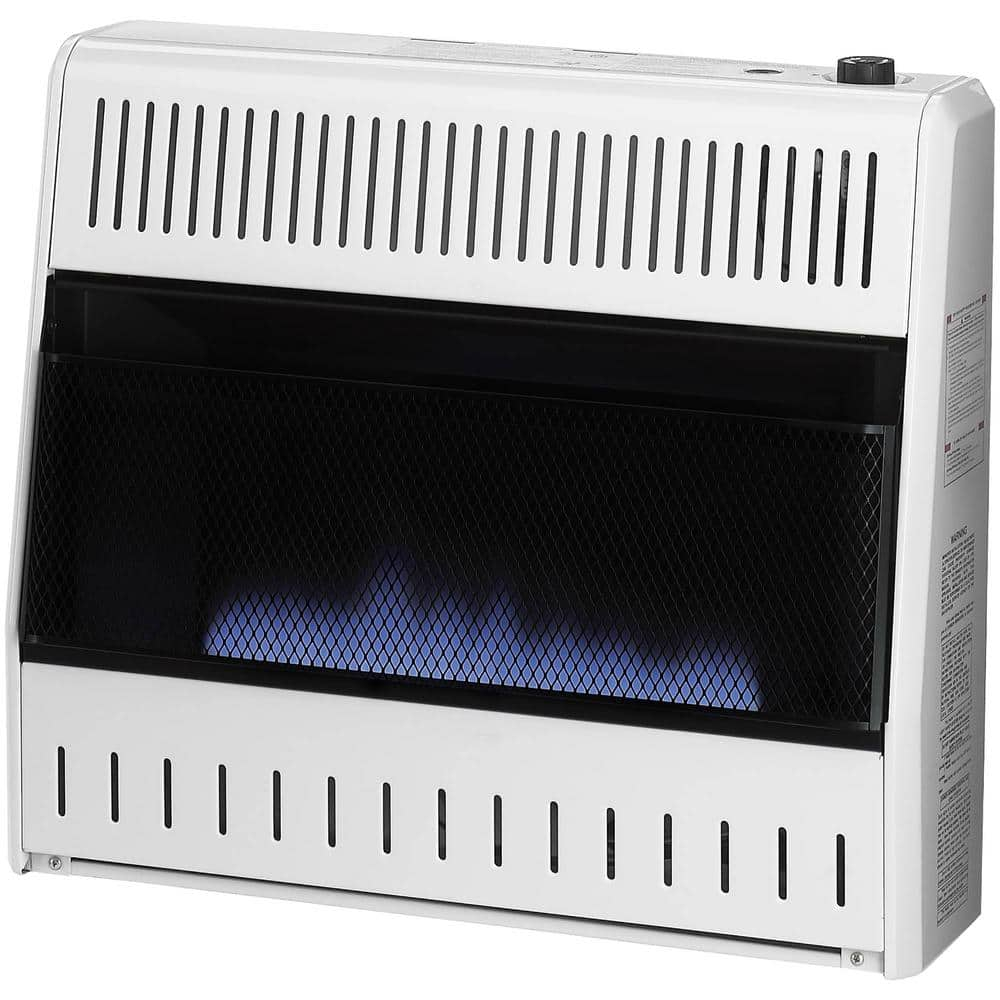 Procom Heating Liquid Propane Vent Less Blue Flame Heater with Base Feet- 30,000BTU T-Stat Control, Model-ML300TBA-B