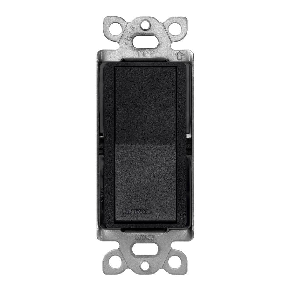 Lutron Claro Satin Colors 15 Amp 4-Way Switch, SC-4PS-MN, Midnight