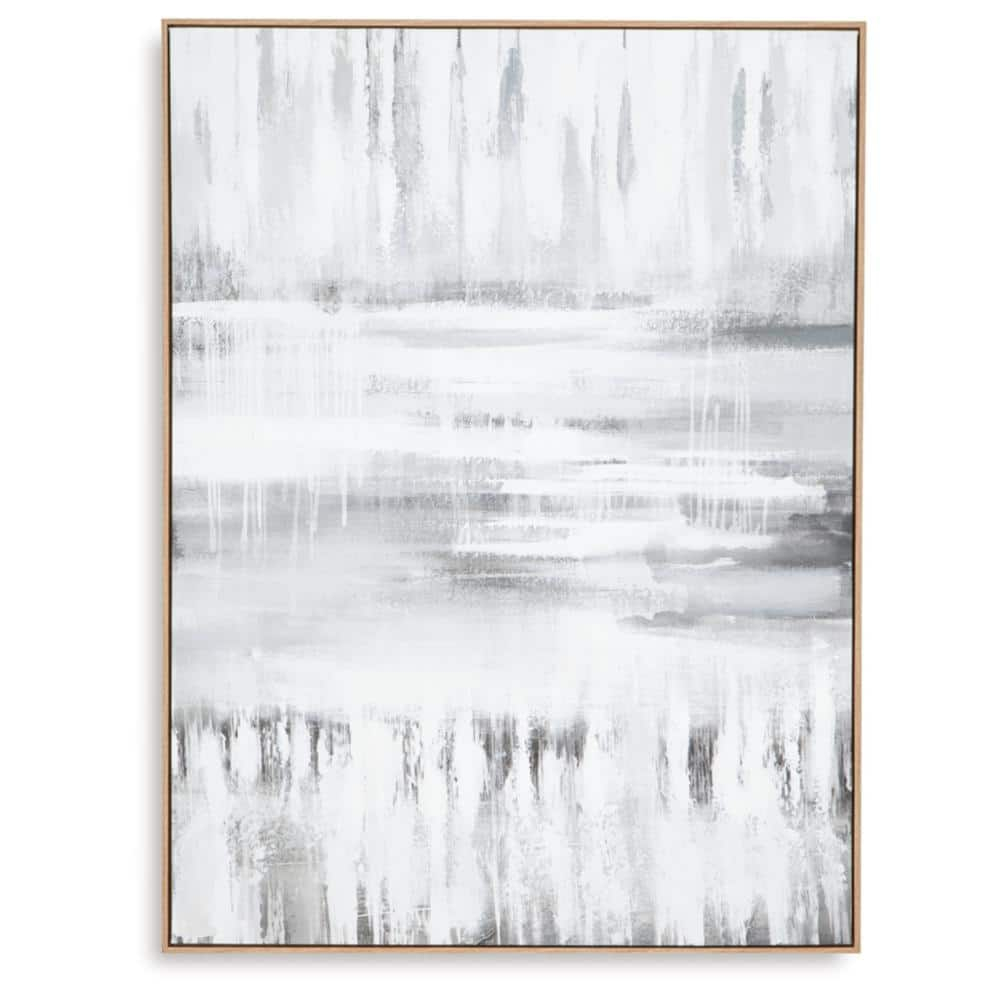 Signature Design by Ashley Estonbrook Wall Art, Gray & White