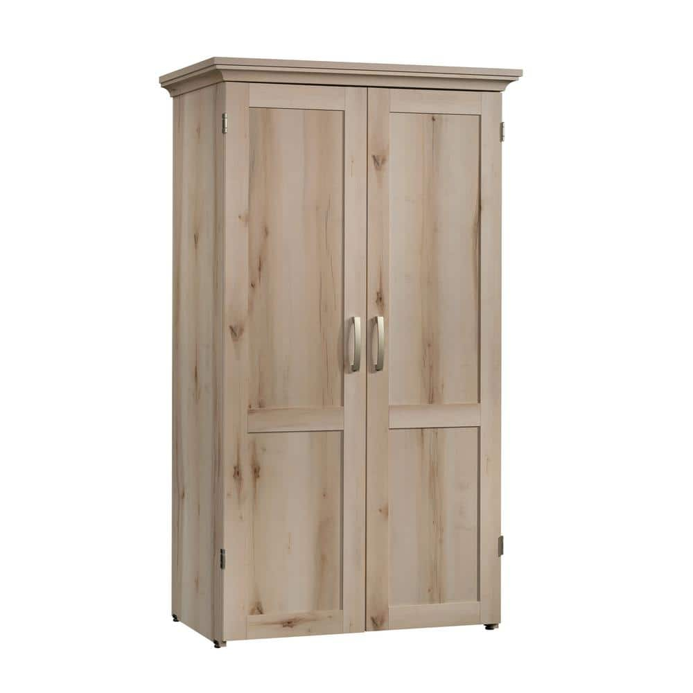 Sauder Select Engineered Wood Multi-Purpose Storage Armoire in Pacific Maple