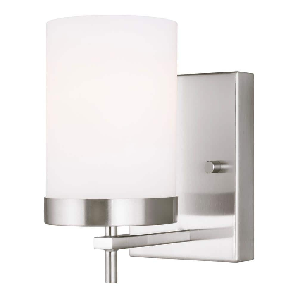 4190301EN3-962 One Light Wall/Bath Sconce, Brushed Nickel