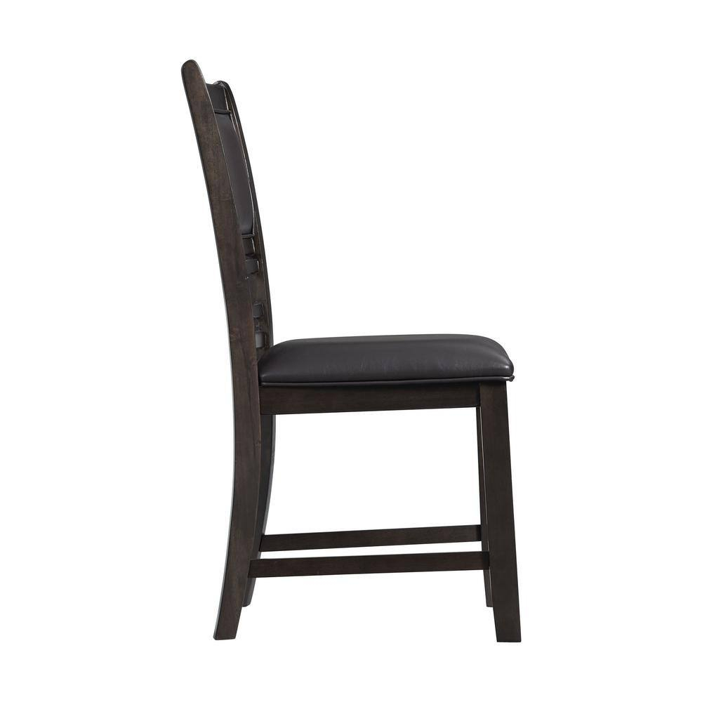 Picket House Furnishings Taylor Standard Height Faux Leather Side Chair Set
